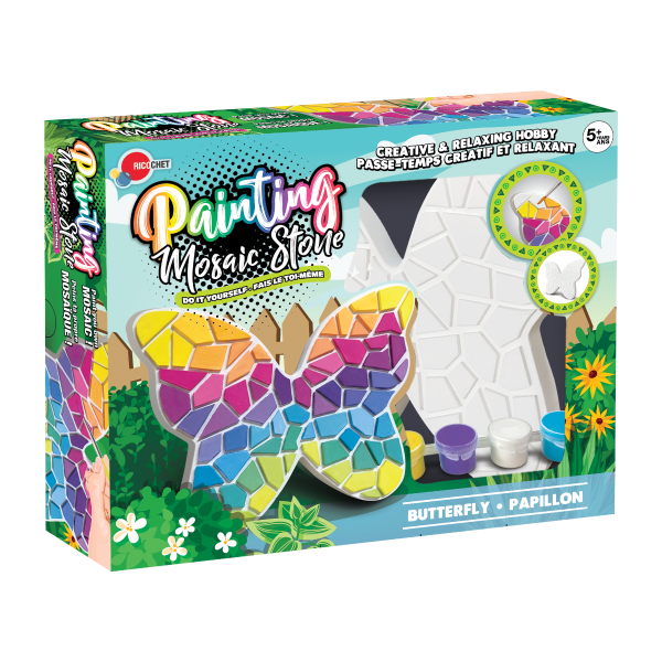 Painting Mosaic Stone