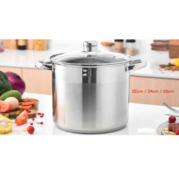 MASSIMO-Stockpot with Lid