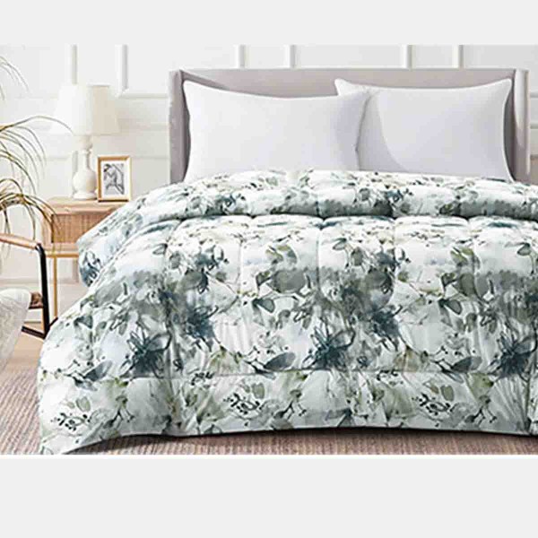 Studio7 -1PC Floral Print Microfiber Comforter