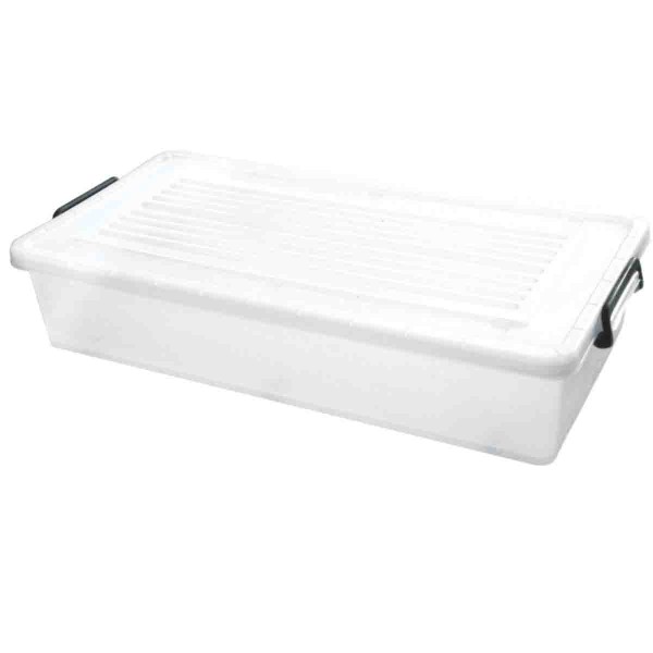 STUDIO 707- UNDER BED STORAGE TOTE WITH LOCKING LID