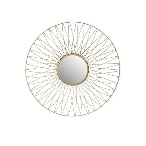 Sun Mirror Gold 60cm