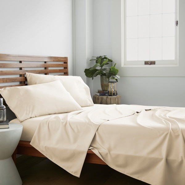 Lauren Taylor - Super Soft Solid Microfiber Sheet Set Extra