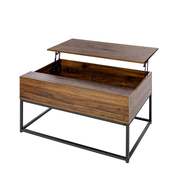 Kravets | Lift Top Coffee Table with Storage
