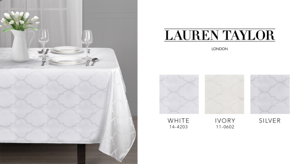 Nappe de table jacquard ovale