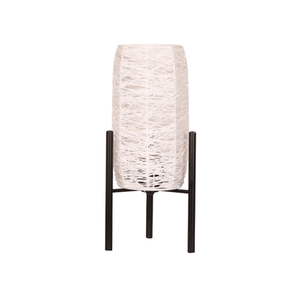 Table Lamp Rattan On Tripod