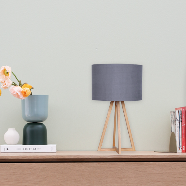 Prism Table Lamp with oak base
