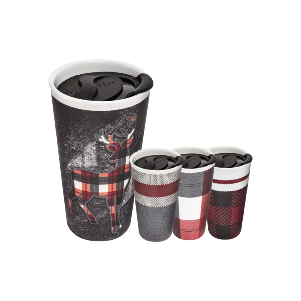 Ceramic Travel Mugs Double Wall
