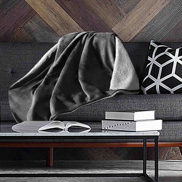 Adrien Lewis - Polar Fleece Rev To Sherpa Throw