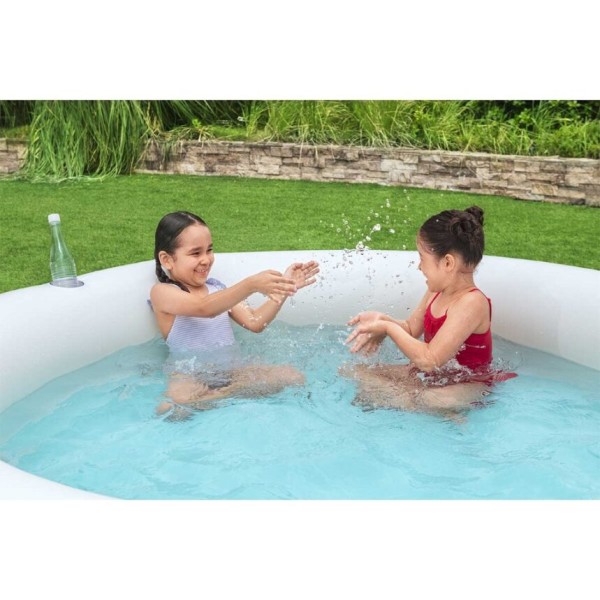 Bestway® Rainbow Dreams™ Round Inflatable Family Pool 2.06 m x 2.06 m x 51 cm