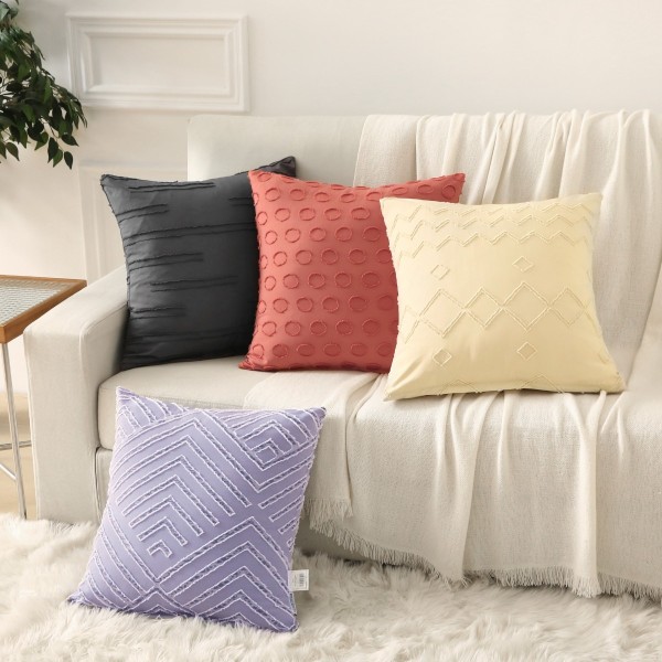 Lauren Taylor - Pietro 2pk Coussins touffetés