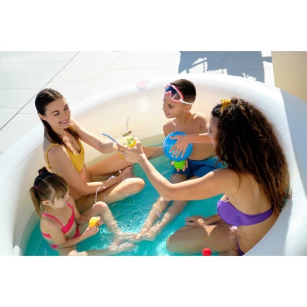 Bestway® Rainbow Dreams™ Round Inflatable Family Pool 2.06 m x 2.06 m x 51 cm