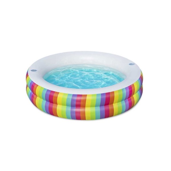 Bestway® Rainbow Dreams™ Round Inflatable Family Pool 2.06 m x 2.06 m x 51 cm