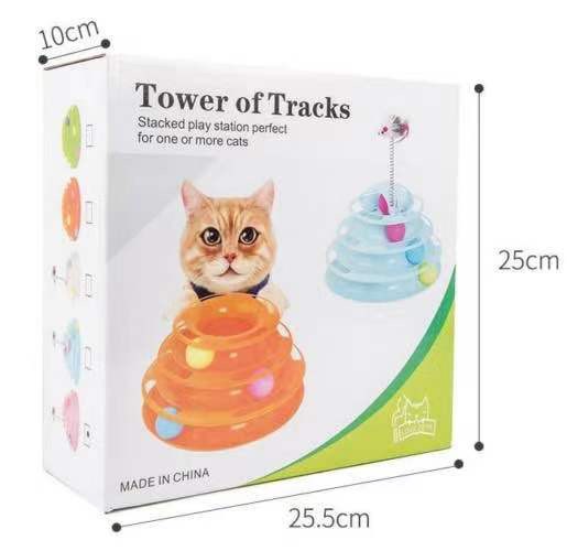 Cat Toy Tower Ball