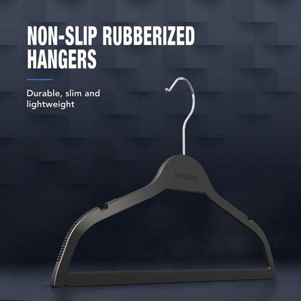 STUDIO 707 - 10 PK Rubber Coated Hangers