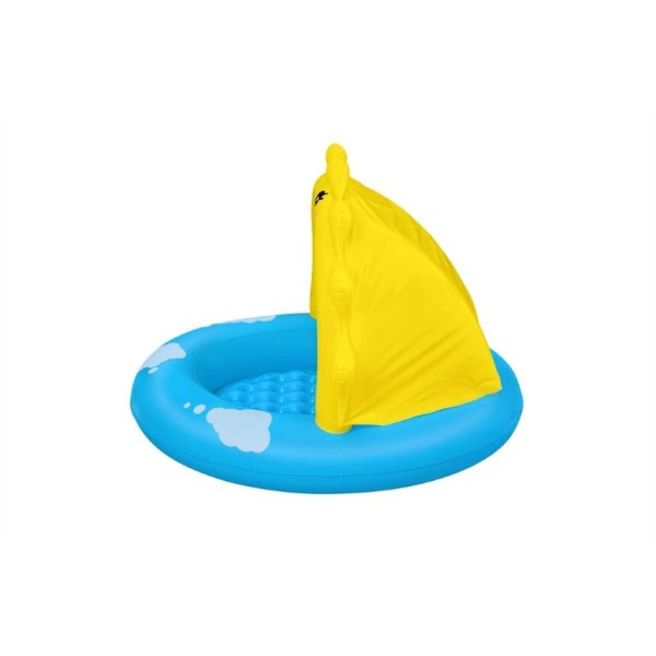 Bestway® Pataugeoire gonflable ombragée ''Sunny Days™'' 1,01 m x 97 cm x 71 cm