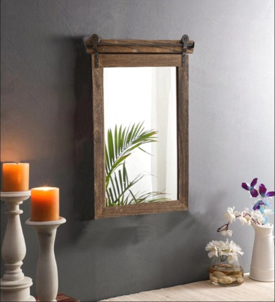 Lauren Taylor - Miroir aspect porte de grange