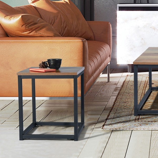 Table d'appoint Facto avec cadre en acier