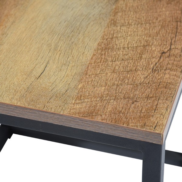 Table d'appoint Facto avec cadre en acier