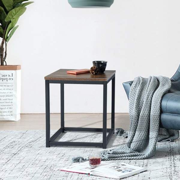 Table d'appoint Facto avec cadre en acier