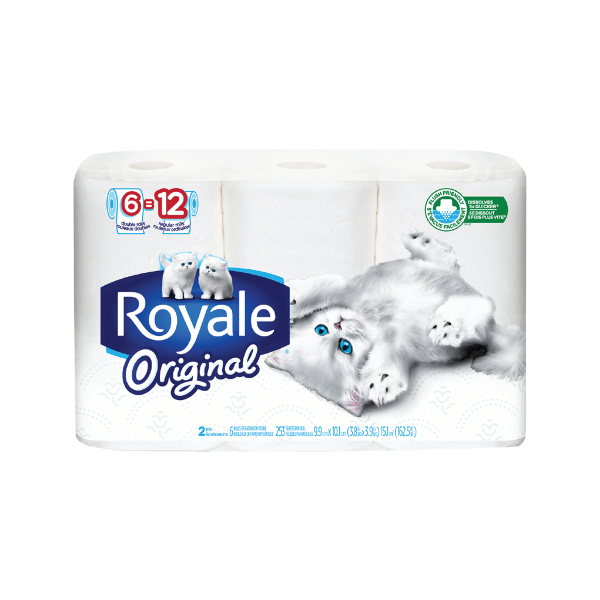 Toilet Paper, Royale 6 Double Rolls