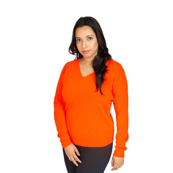 V Neck Soft Acrylic Sweater