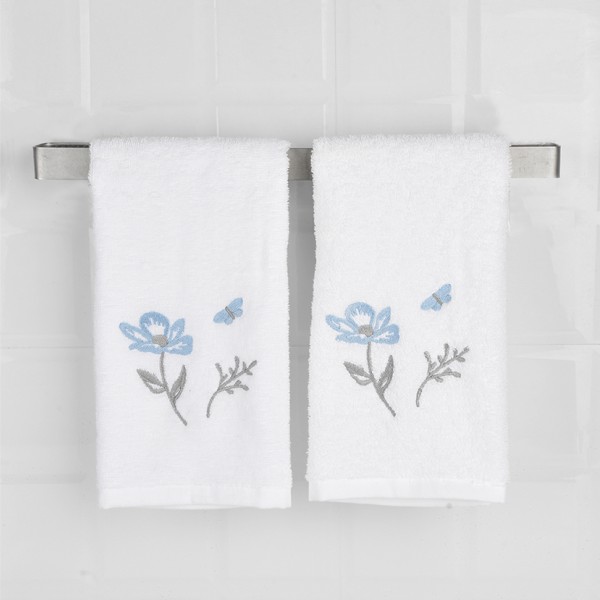 Florance - Shower 2pk Hand Towel 16x20 White