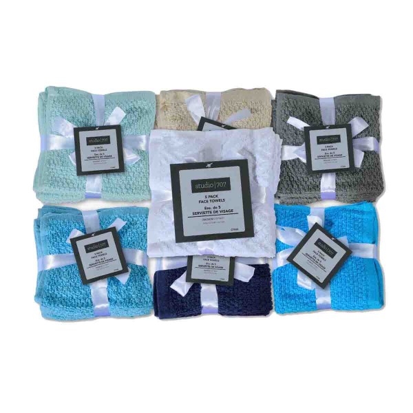 5 Pack Towels