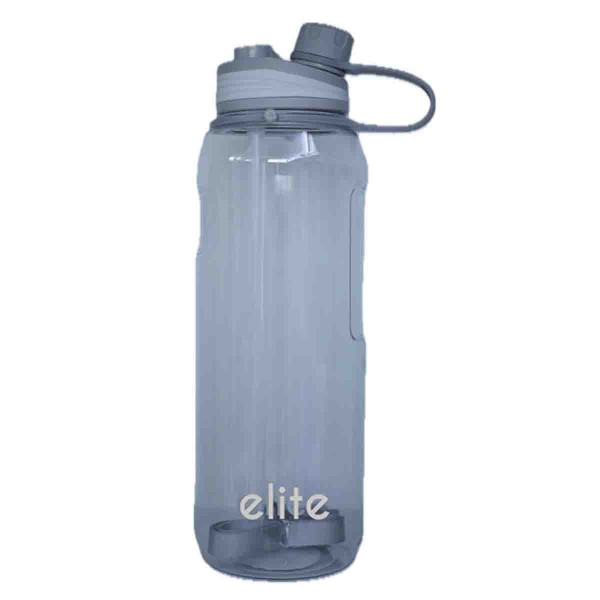 Elite -transparent Water Bottles 2000ml Lids Asst.