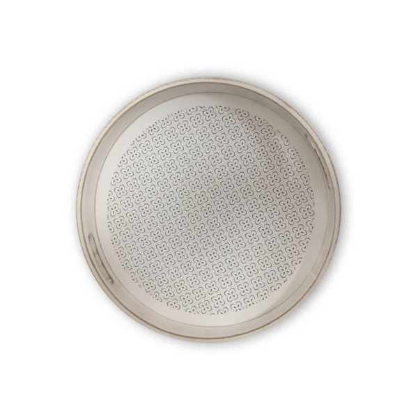 Decor Tray White 38x38x4.5