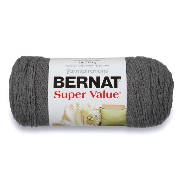 Bernat Super Value 3-197G True Grey