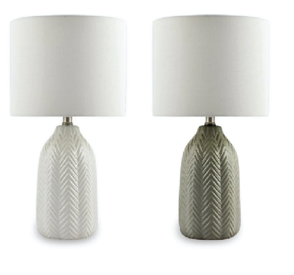 Chevron Table Lamp