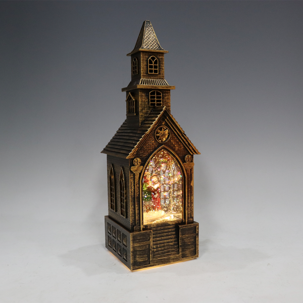 Lumière d'église de Noël
