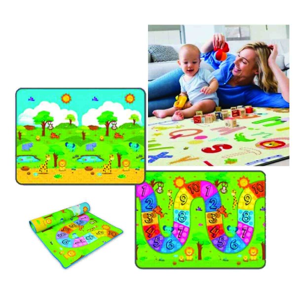 Tapis d'éveil à double côté
