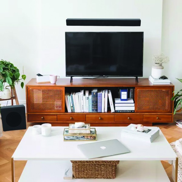 WATTSON - Soundbar & Wireless Subwoofer | 120w RMS 2.1 CH