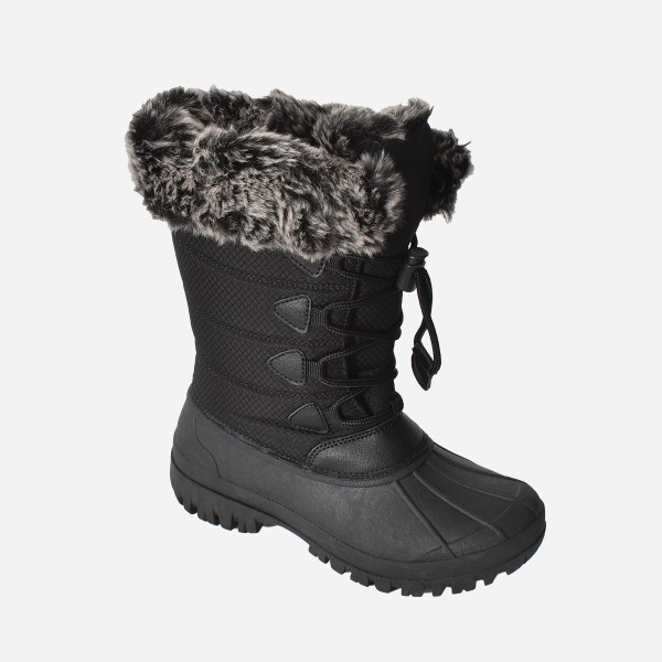 Girls Lace Up Winter Boots