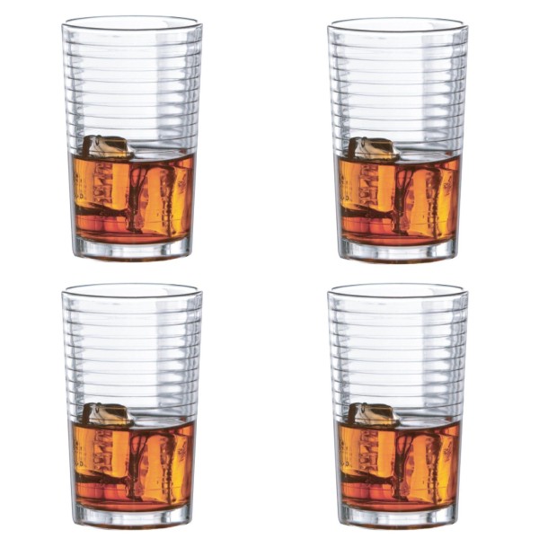 Uptown - Set of 4 / 17 oz Glasses - Magasins Hart | Hart Stores