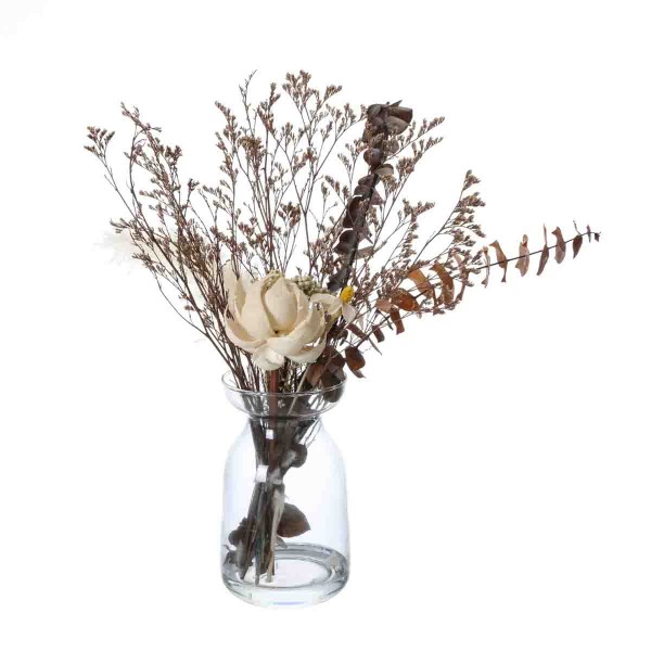 Lauren Taylor - Fleurs séchées dans un vase en verre