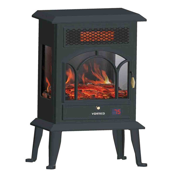 Vorteco- Electric Fireplace Stove Heater