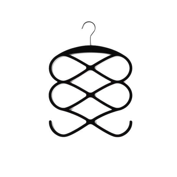 Scarf Hanger Black Velvet