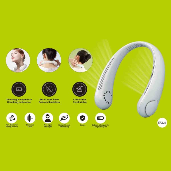 Vorteco - Rechargeable Neck Cooling Fan