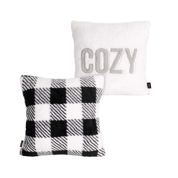 St.sauveur- Cushion 18x18 Sherpa