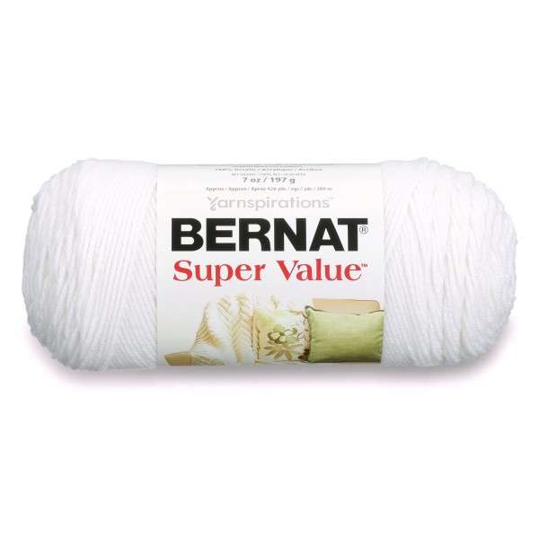 Bernat Super Value 3-197G Blanc