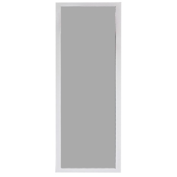 Over-the-Door Hanging Mirror Wood Look