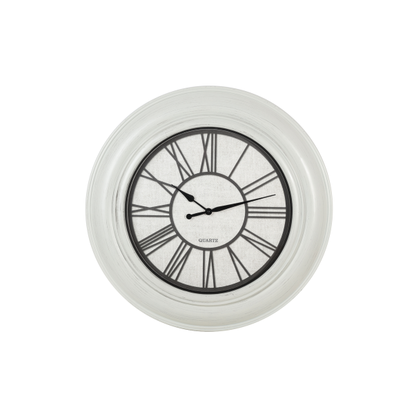 White wood Clock