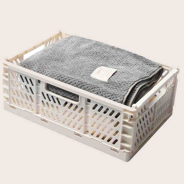 Lauren Taylor Folding Plastic Crate