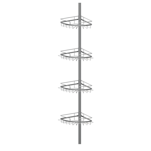 Studio 707 - 4 Tier Shower Tension Pole Caddy