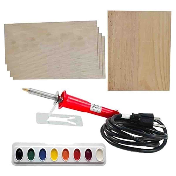 Set de pyrogravure pour la sculpture sur bois