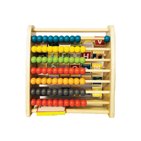 Boulier en bois 2 en 1