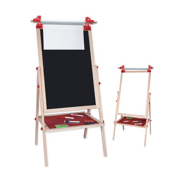 Chevalet en bois 3 en 1