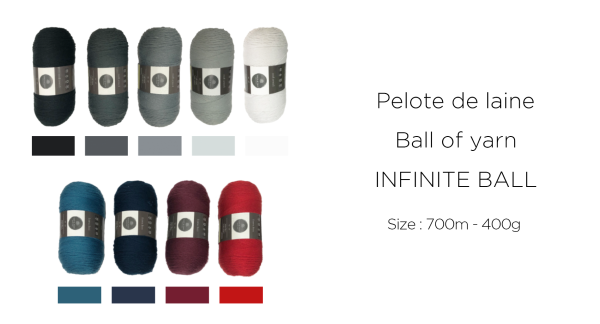 KNIT & KNOT - Infinite Ball ! pelote de laine